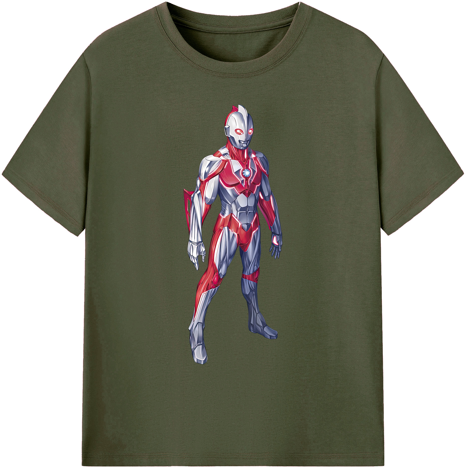 （画像用） ウルトラマン Ultraman 綿100％ メンズ半袖Tシャツ｜肌触りやわらか＆通気性